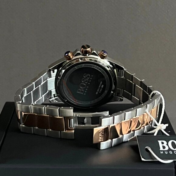 COPY - Hugo Boss Men’s Ikon Two-Tone Chronograph Watch - Picture 3 of 13